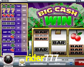 Descubra o Mundo do Cassino Online com rider777