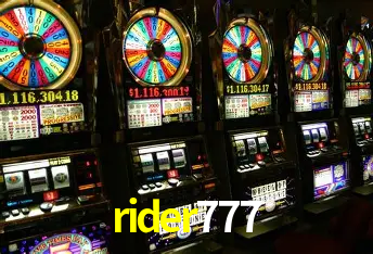 Interface do App rider777