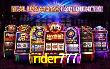 APP oficial da rider777 para mobile